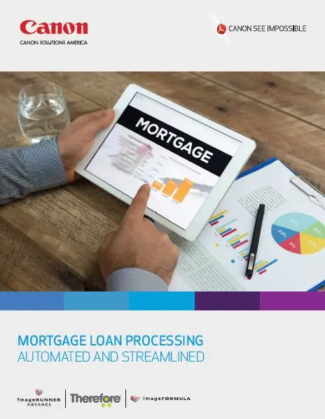 Canon, Finance, Mortgage Loan, Processing, Premier Technology Group