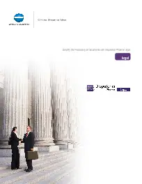 Dispatcher Phoenix, Legal, Konica-Minolta, Premier Technology Group