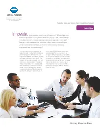 ECM, Brochure, Konica-Minolta, Premier Technology Group