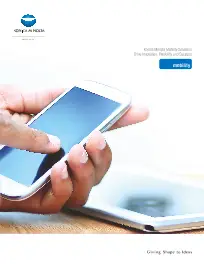 Mobility Brochure, Konica-Minolta, Premier Technology Group
