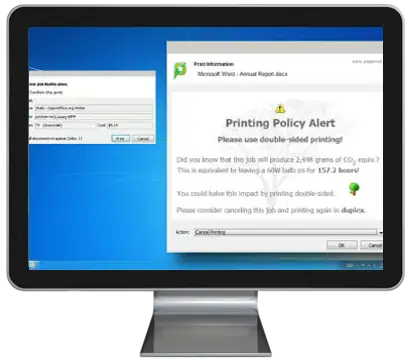 Papercut, Print Policy Alert, Premier Technology Group