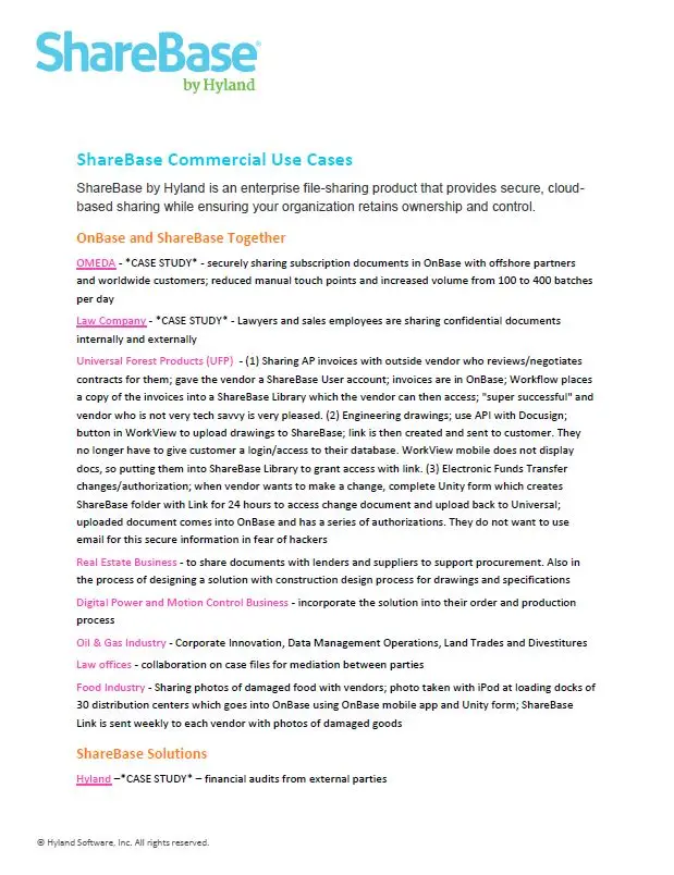 ShareBase, Commercial, Kyocera, Software, Document Management, Premier Technology Group