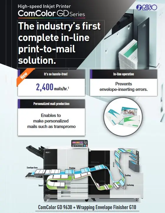 Riso, Comcolor GD, Riso, Premier Technology Group