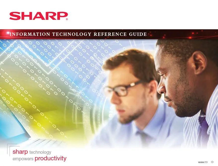 Sharp, IT Reference Guide, Premier Technology Group