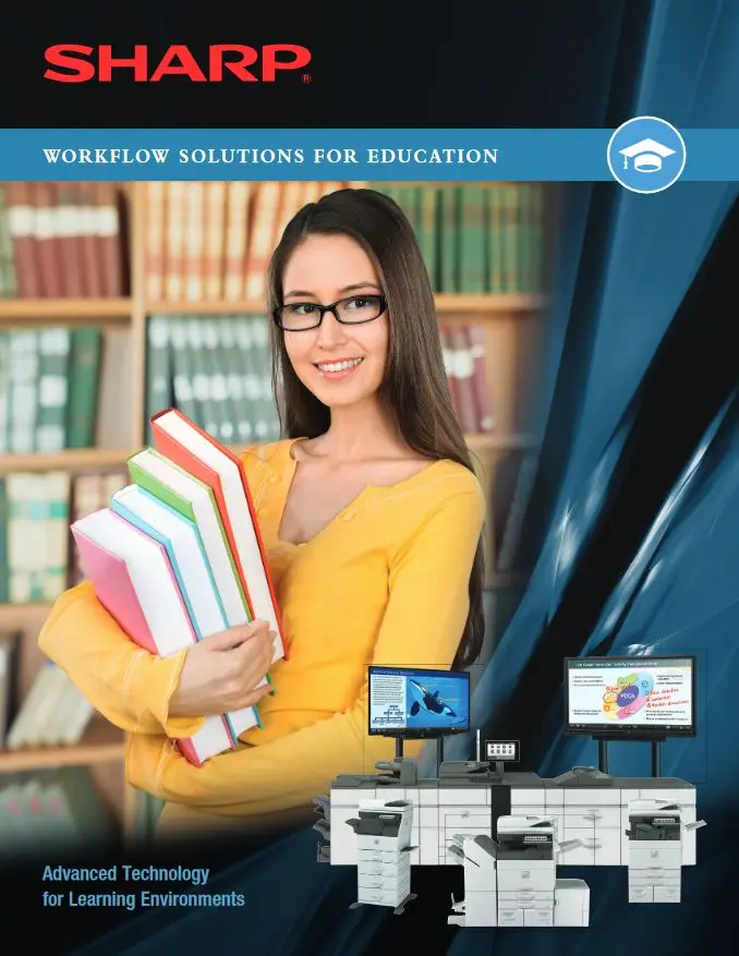 Sharp, Education, Brochure, Premier Technology Group