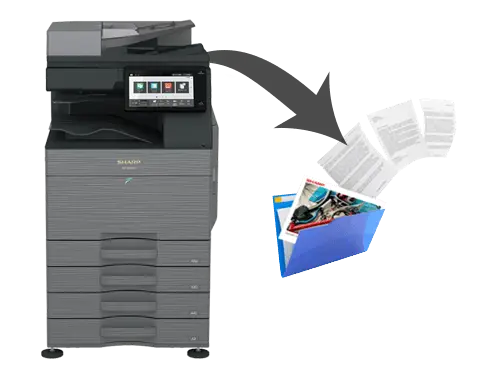 Sharp, Scan 2, Document Filing, Premier Technology Group