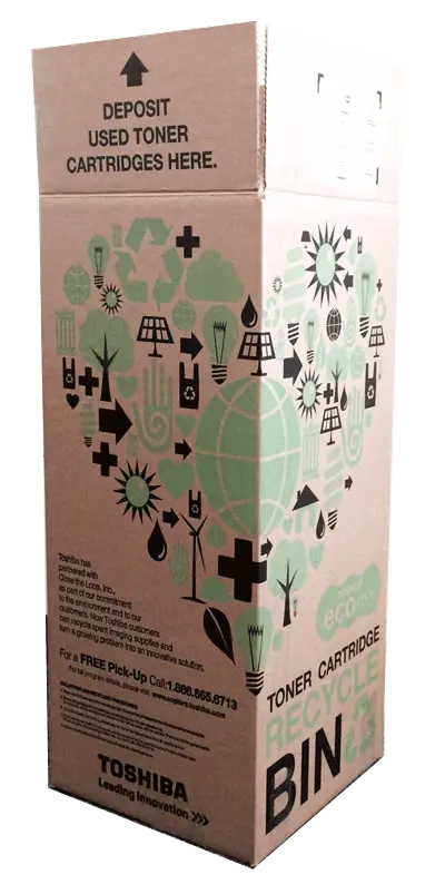 Recycling Box, Toshiba, Premier Technology Group