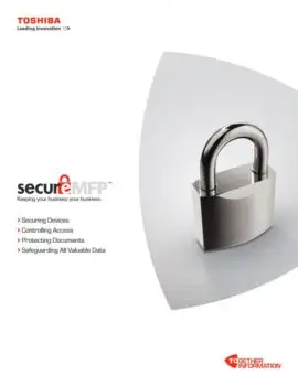 Secure Mfp, security, MPS, MDS, Toshiba, Premier Technology Group